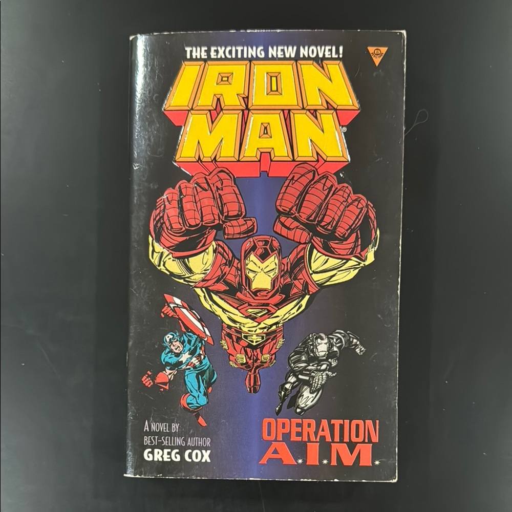 Iron Man: Operation A.I.M. by Greg Cox - Vintage Paperback Novel